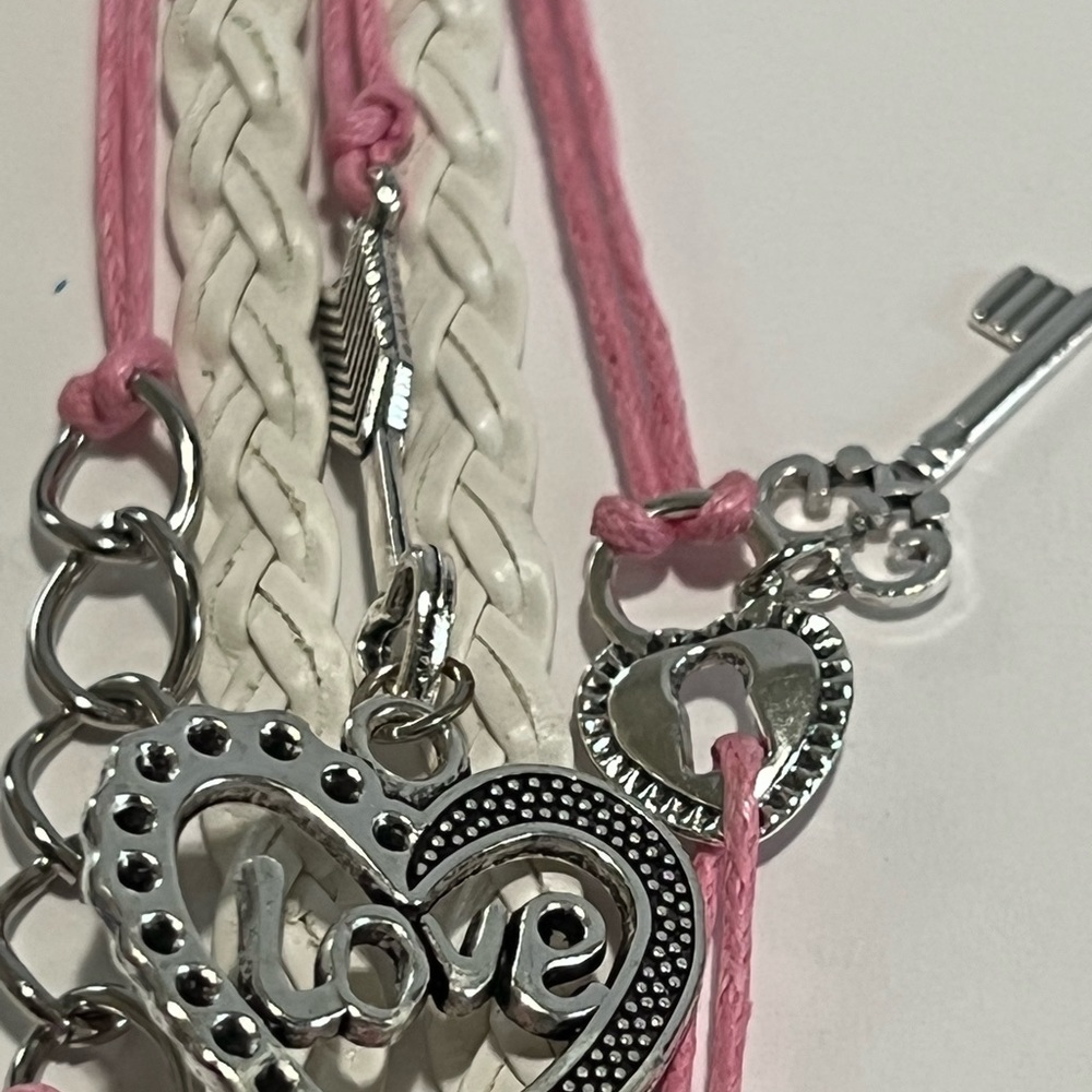 Love braided bengal bracelet